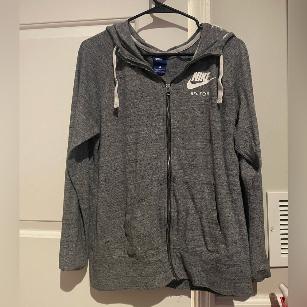 NIKE gray jacket